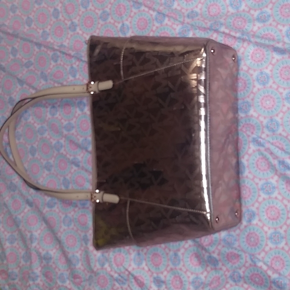 Rose Gold Michael Kors Jet Set Tote❤ - Picture 8 of 11
